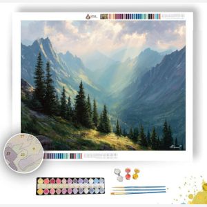 SKYLUME RIDGE - Paint by Numbers Full Kit