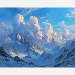 SKYVEIL RIDGE - Paint by Numbers Full Kit