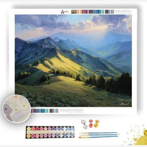 SUNLUME RIDGESCAPE - Paint by Numbers Full Kit