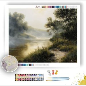 SUNMIST RIVERBANK - Paint by Numbers Full Kit