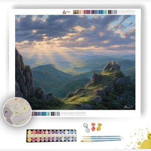SUNTHREAD RIDGESCAPE - Paint by Numbers Full Kit