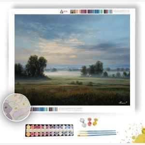 VEIL OF MORNING LOWLAND - Paint by Numbers Full Kit