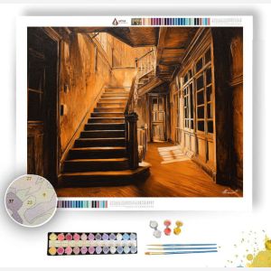 AMBER STAIRWAY - Paint by Numbers Full Kit