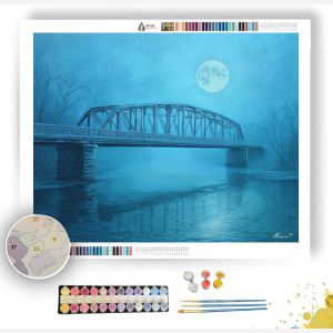 BLUE MOON CROSSING - Paint by Numbers Full Kit