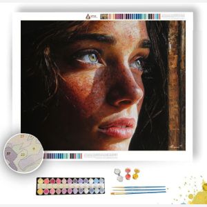 WINDOW LIGHT PORTRAIT - Paint by Numbers Full Kit
