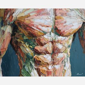 balanced, tender, palette knife, oil painting, impasto, thick paint, layered pigment, scraped texture, hand painted, fine art, expressive surface, material depth, painterly, atmospheric, visual rhythm, textured painting, studio art