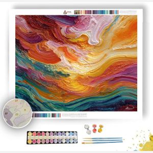 BALANCED WARM - Paint by Numbers Full Kit