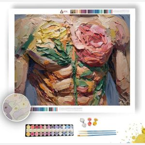 FADING BLOOMING - Paint by Numbers Full Kit