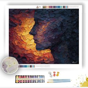 GLOWING PASSING - Paint by Numbers Full Kit