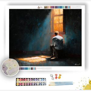 HELD LIGHT - Paint by Numbers Full Kit