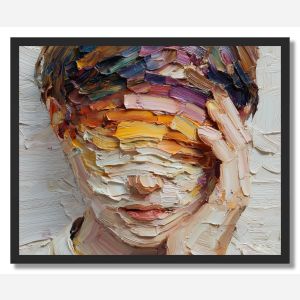 HELD SUSPENDED - FRAMED