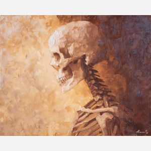 low, passing, palette knife, oil painting, impasto, thick paint, layered pigment, scraped texture, hand painted, fine art, expressive surface, material depth, painterly, atmospheric, visual rhythm, textured painting, studio art