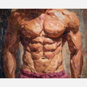 measured, passing, palette knife, oil painting, impasto, thick paint, layered pigment, scraped texture, hand painted, fine art, expressive surface, material depth, painterly, atmospheric, visual rhythm, textured painting, studio art