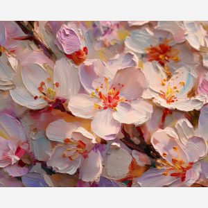 measured, warm, palette knife, oil painting, impasto, thick paint, layered pigment, scraped texture, hand painted, fine art, expressive surface, material depth, painterly, atmospheric, visual rhythm, textured painting, studio art