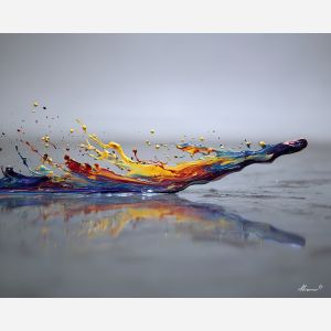 private, calm, palette knife, oil painting, impasto, thick paint, layered pigment, scraped texture, hand painted, fine art, expressive surface, material depth, painterly, atmospheric, visual rhythm, textured painting, studio art