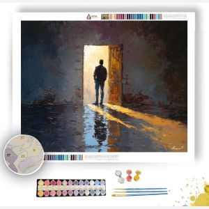QUIET QUIET - Paint by Numbers Full Kit