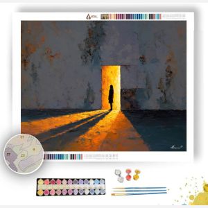 SUSPENDED OPEN - Paint by Numbers Full Kit