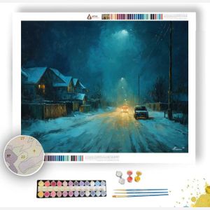 VEILED TENDER - Paint by Numbers Full Kit