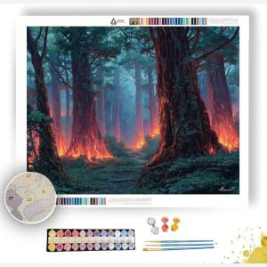 CINDERROOT FOREST - Paint by Numbers Full Kit