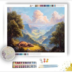 SUNCREST WYRM VALLEY - Paint by Numbers Full Kit