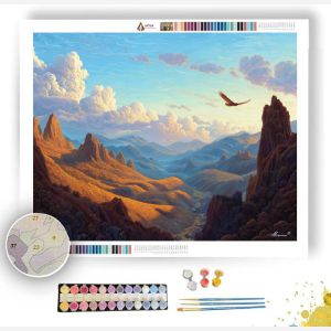 SKYLARK SPIRIT HILLSIDE - Paint by Numbers Full Kit