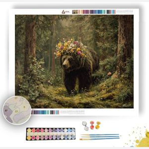 FLORACROWN BEAR GROVE - Paint by Numbers Full Kit