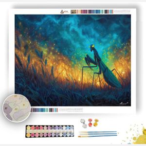SUNLUME MANTIS FIELD - Paint by Numbers Full Kit
