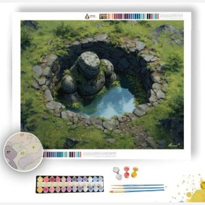 EARTHWARD GOLEM BASIN - Paint by Numbers Full Kit