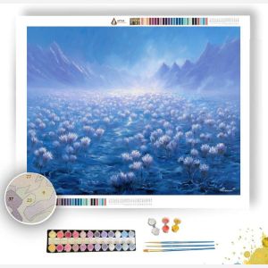 FROSTBLOOM FIELD - Paint by Numbers Full Kit