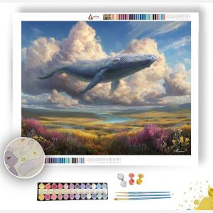 SKYFLOAT WHALE MEADOWS - Paint by Numbers Full Kit