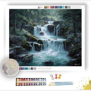CRYSTALCURRENT FALLS - Paint by Numbers Full Kit