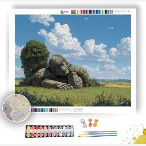 STONE GOLEM FIELD - Paint by Numbers Full Kit