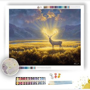 GOLDANTLER STAG PLAINS - Paint by Numbers Full Kit
