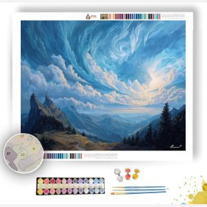 SKYBREATH WIND RIDGE - Paint by Numbers Full Kit