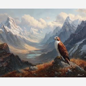 SUNWARD GRIFFIN PASS - Paint by Numbers Full Kit