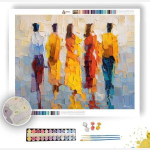 GRAPHIC RHYTHM - Paint by Numbers Full Kit