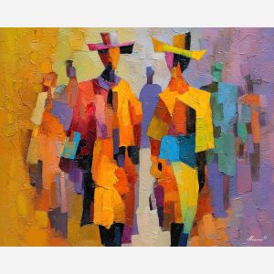 vivid, mood, matisse, palette knife, oil painting, impasto, thick paint, textured surface, expressive art, painterly style, material depth, visual rhythm, contemporary art, hand painted, layered pigment, atmospheric, modern composition