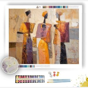 MUTED SURFACE - Paint by Numbers Full Kit
