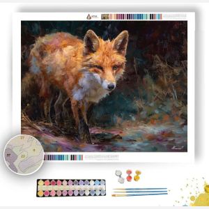 BRIGHT MUTED PRESENCE - Paint by Numbers Full Kit
