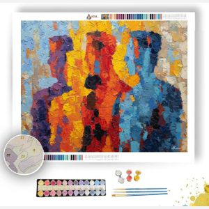 HIDDEN COLOR - Paint by Numbers Full Kit