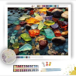 WARM COMPOSITION - Paint by Numbers Full Kit