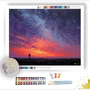 BOLD OPEN LIGHT - Paint by Numbers Full Kit