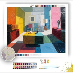 FOCUSED SURFACE - Paint by Numbers Full Kit