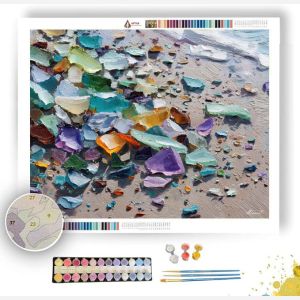 FLOWING COLOR - Paint by Numbers Full Kit