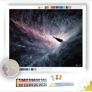 CHARGED MUTED COMPOSITION - Paint by Numbers Full Kit