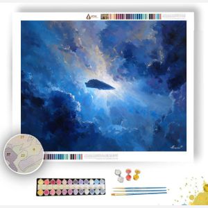 QUIET DREAMY COMPOSITION - Paint by Numbers Full Kit