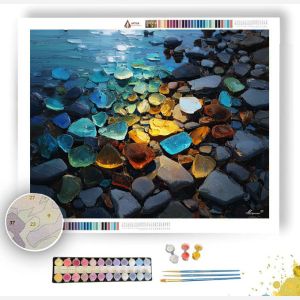 MUTED FOCUSED RHYTHM - Paint by Numbers Full Kit