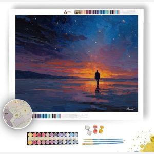 WARM CALM FRAME - Paint by Numbers Full Kit