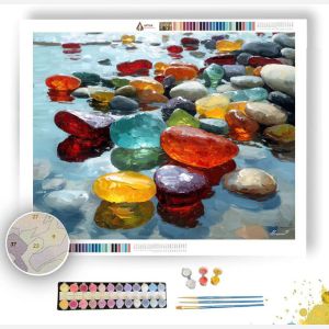 BRIGHT WARM COLOR - Paint by Numbers Full Kit