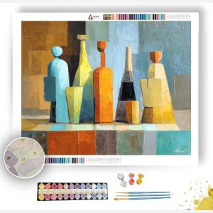 QUIET STILL SHAPE - Paint by Numbers Full Kit